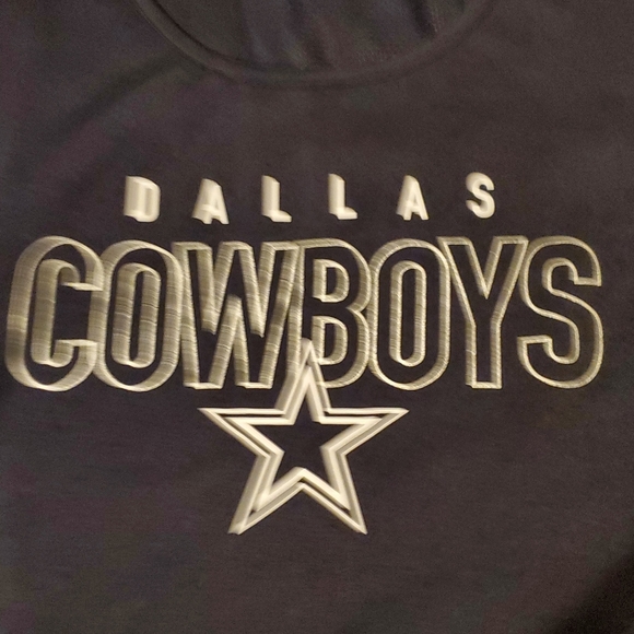 Dallas Cowboys NFL Ladies Navy Burke Tank Top , size 2X - Picture 5 of 9
